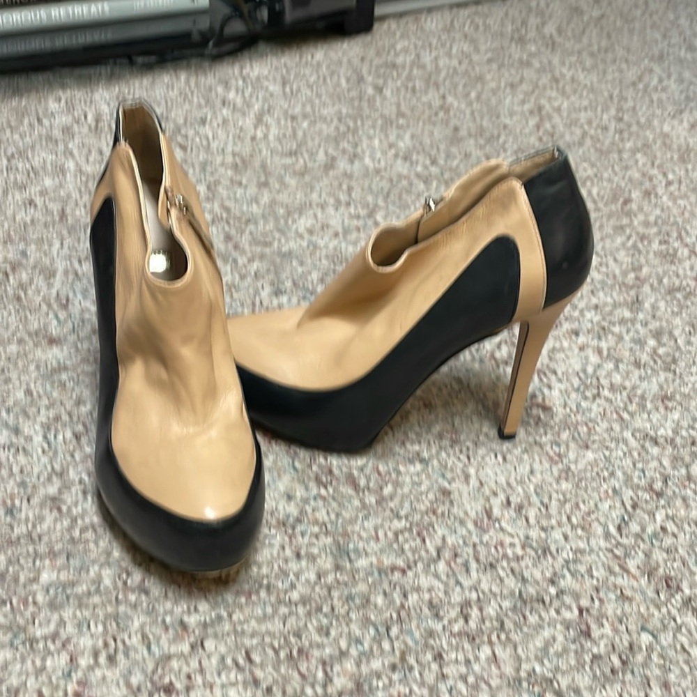 Marciano leather platform Heeled booties